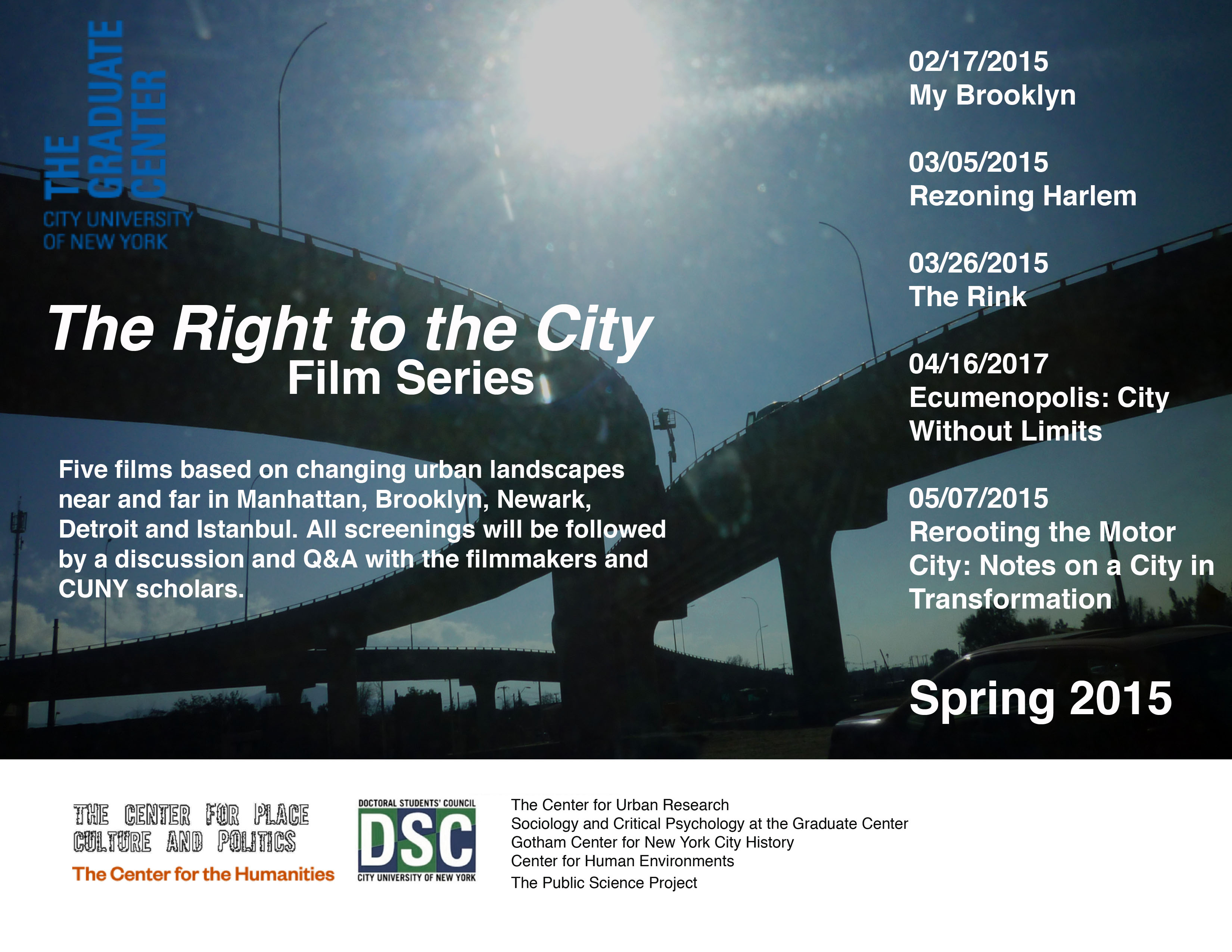 The Right to the City Film Series