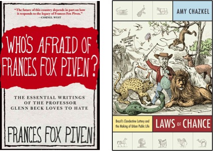 Winter party and celebration of new books by Frances Fox Piven and Amy Chazkel!