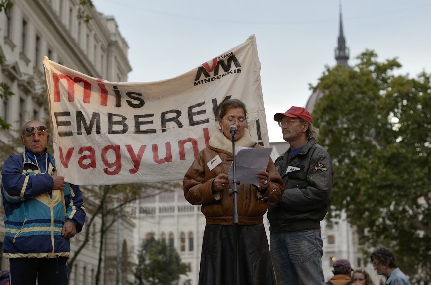 “Giving back public spaces to the citizens” – The criminalization of homeless people in Hungary
